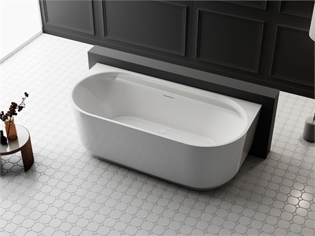 Ванна акриловая Vincea VBT-621B, 1700*800*580, цвет белый, слив-перелив в комплекте, белый VBT-621B - фото 111944