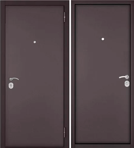 Дверь металлическая Mastino ECONOM Steel Медь 1800 (1 замок) Mastino/ECONOM/1800 Медь - фото 112240