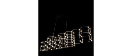 Светильник DZN-11199 MAT.CHROME D1200/H300+2000/462/LED/80W/4000K 7070LED (0.4WX192PCS) SELENA DZN-11199 - фото 112535
