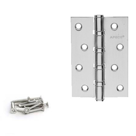 Петля дверная врезная универсальная  Apecs 100*70-B4-Steel-CRM 100*70-B4-Steel-CRM - фото 114293