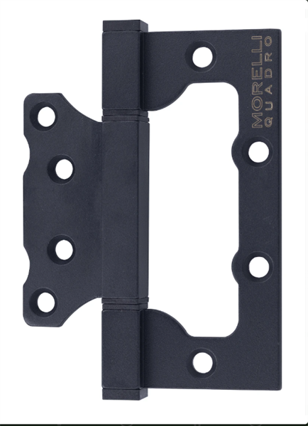 Петля накладная Morelli QUADRO-1 Цвет - Черный QUADRO-1 BL