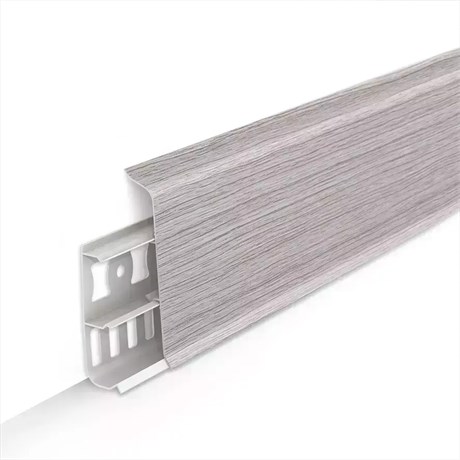 Плинтус с к/к 100 мм 2,2 м "Деконика" 253 Ясень серый dec_id_100_31