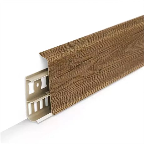 Плинтус с к/к 100 мм 2,2 м "Деконика" 211 Дуб рустик dec_id_100_46