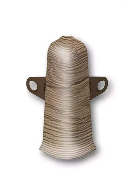 Наружный угол с крепежом 100 мм "Деконика" 211 Дуб рустик dec_id_100_48