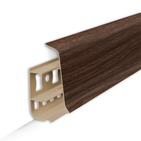 Плинтус напольный 55мм 2,2м "Деконика" 291 Орех dec_id_55_31