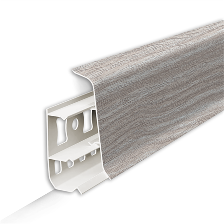 Плинтус напольный 55мм 2,2м "Деконика" 294 Орех антик dec_id_55_61