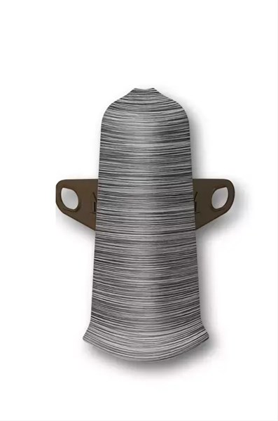 Наружный угол с крепежом 70 мм "Деконика" 187 Алюминий темный dec_id_70_38