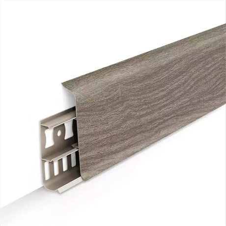 Плинтус с к/к 70 мм 2,2 м "Деконика" 296 Орех серый dec_id_70_71