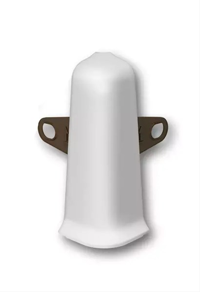 Наружный угол с крепежом 70 мм "Деконика" 002 Светло - серый dec_id_70_163