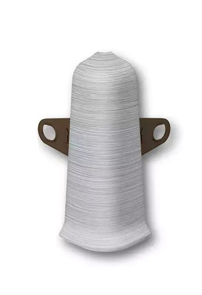 Наружный угол с крепежом 70 мм "Деконика" 186 Алюминий dec_id_70_133