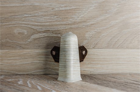 Наружный угол с крепежом 85 мм "Деконика" 361 Акация dec_id_85_148