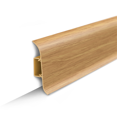 Плинтус 55 мм "Идеал Классик 2,2м" (2200х22х55) 212 Дуб светлый ideal_55_121