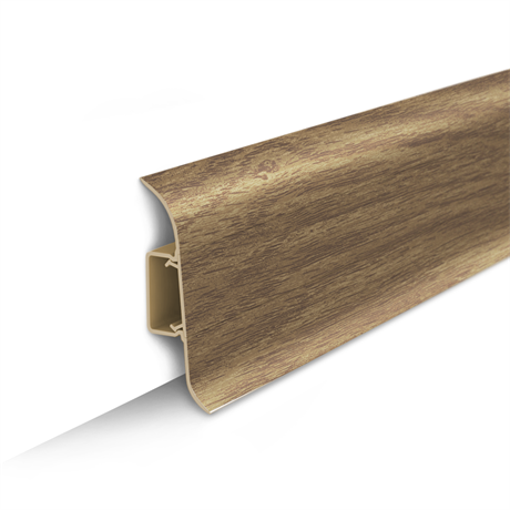 Плинтус 55 мм "Идеал Классик 2,2м" (2200х22х55) 281 Палисандр ideal_55_166