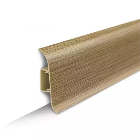 Плинтус 55 мм "Идеал Классик 2,2м" (2200х22х55) 311 Карагач ideal_55_1