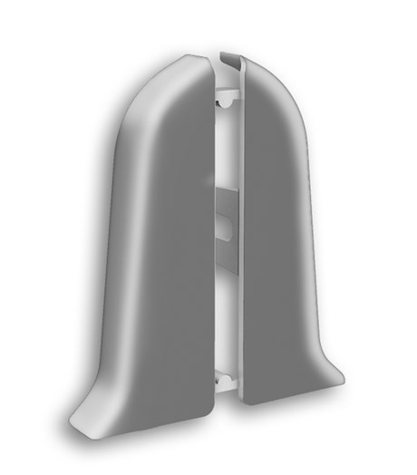 Торцевые (пара) 55мм "Идеал Классик" 081 Металлик серебристый ideal_55_200