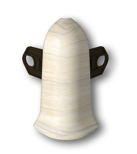 Наружный угол с крепежом 55мм "Идеал Классик" 262 Клен вермонт ideal_55_78