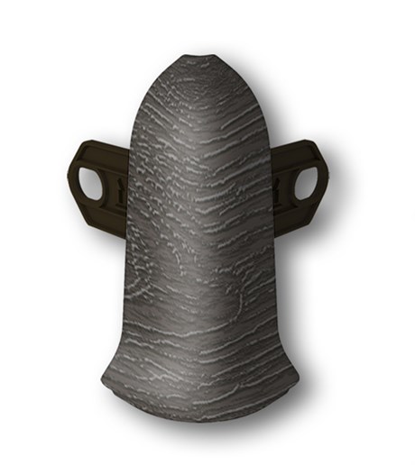 Наружный угол с крепежом 55мм "Идеал Классик" 303 Венге темный ideal_55_103