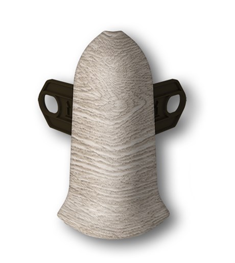 Наружный угол с крепежом 55мм "Идеал Классик" 415 Дуб палена ideal_55_138