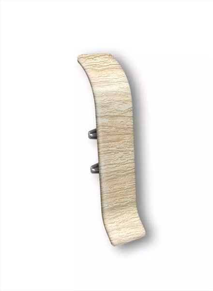 Соединитель для плинтуса 70мм "Идеал Классик" 273 Сосна светлая ideal_70_119