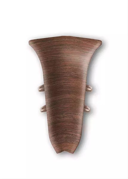 Внутренний угол для плинтуса 70мм "Идеал Классик" 293 Орех темный ideal_70_32