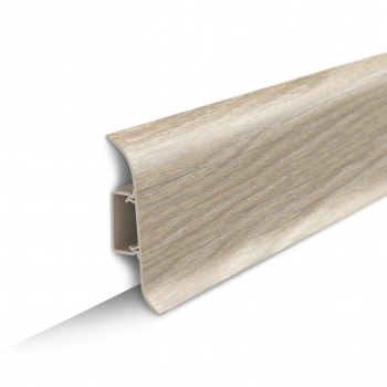 Плинтус напольный с центральной планкой 85мм 2,2м "Идеал Классик" 273 Сосна светлая ideal_85_101