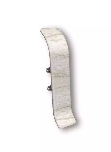 Соединитель для плинтуса 85мм "Идеал Классик" 267 Клен беленый ideal_85_34