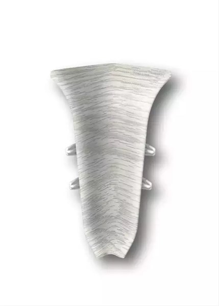 Внутренний угол для плинтуса 85мм "Идеал Классик" 230 Дуб айсберг ideal_85_12