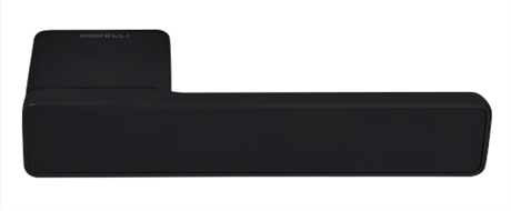 Ручки на скрытой овальной розетке с фиксатором MH-63-R50 BL Цвет - черный MH-63-R50 BL