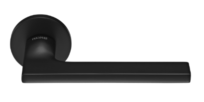 RAP 31 SLIM-R BL Ручки на круглой розетке 6 мм (комплект). Цвет - чёрный RAP 31 SLIM-R BL