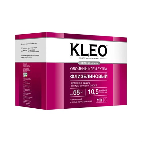 Клей для флизелиновых обоев Kleo 0.4 кг 58 м2 43882