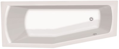 Nika 170*70 L Асимметричная акриловая ванна C-bath (Польша) CBA00402L - фото 13784