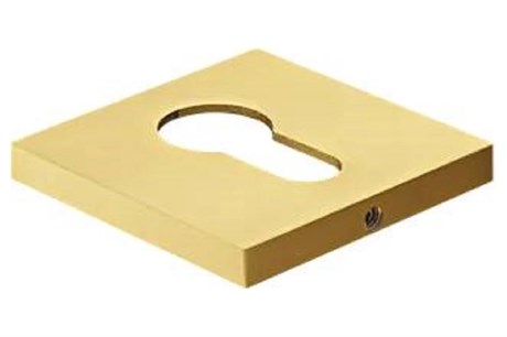 MH-KH-S6 MSG Накладка на ключевой цилиндр. Цвет - матовое сатинированное золото - фото 60198