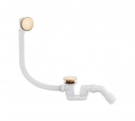 Автоматический сливы-перелив для ванны Grocenberg GB230MG Золото матовый GB230MG