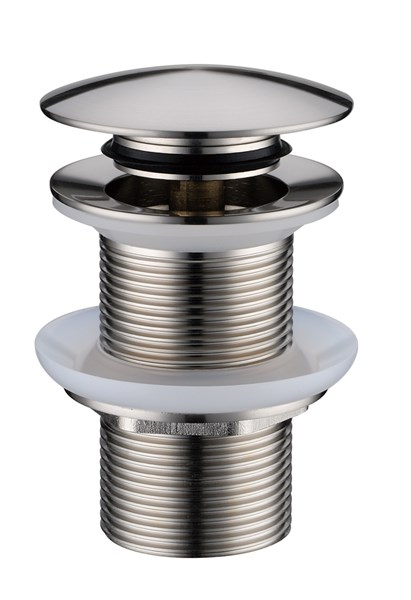 Слив для раковины, автомат(клик-клак) Nikel Brush 612-NB