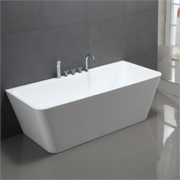 Ванна акриловая Vincea VBT-425-1700 1700*800*600, цвет белый, щелевой перелив VBT-425-1700