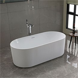 Ванна акриловая Vincea VBT-426-1700 1700*800*580, цвет белый, щелевой перелив VBT-426-1700