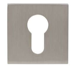 Ключевая накладка под евроцилиндр ADDEN BAU SC SQ-001 NICKEL SC SQ-001 NICKEL