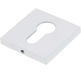 Накладка под евроцилиндр ADDEN BAU SC SQ-001 WHITE Белый SC SQ-001 WHITE