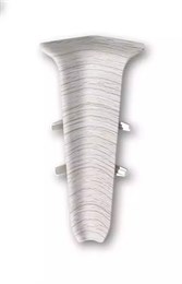 Внутренний угол для плинтуса 55мм 