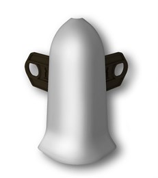 Наружный угол с крепежом 55мм 