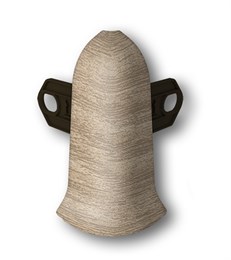 Наружный угол с крепежом 55мм 