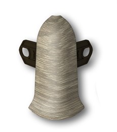 Наружный угол с крепежом 55мм 