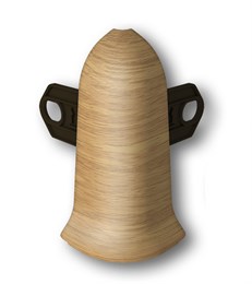 Наружный угол с крепежом 55мм 