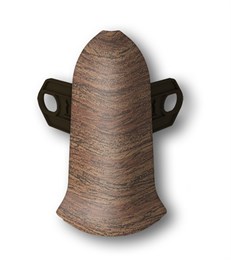 Наружный угол с крепежом 55мм 