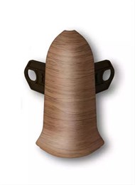 Наружный угол с крепежом 55мм 