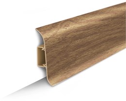 Плинтус напольный с центральной планкой 70мм 2,2м 