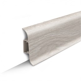 Плинтус напольный с центральной планкой 70мм 2,2м 