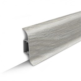 Плинтус напольный с центральной планкой 70мм 2,2м 