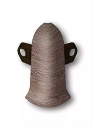 Наружный угол (внешний) с крепежом для плинтуса 70мм 