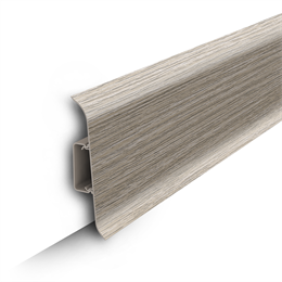 Плинтус напольный с центральной планкой 85мм 2,2м 